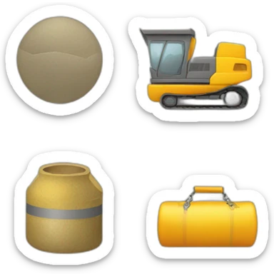 Cost of materials, land, and labor money sticker