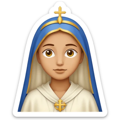 Emoji nossa senhora aparecida (e o nome da fazenda) sticker