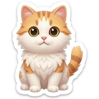 cute cat sticker