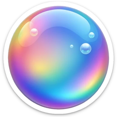 burbujas sticker