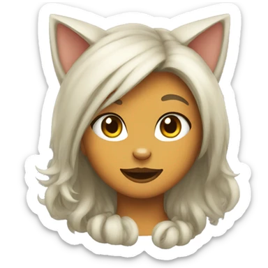 cat woma sticker