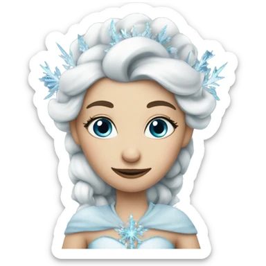 fairy-tale Snow Queen sticker