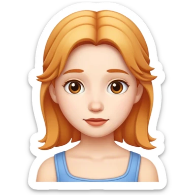 Wendy from the restaurant wendy's sticker