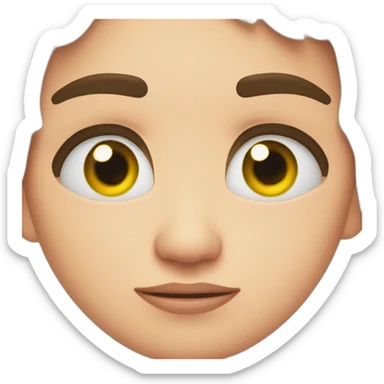 Heart Broken Eye sticker