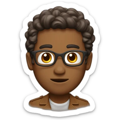 Céréale maron qui vole sticker