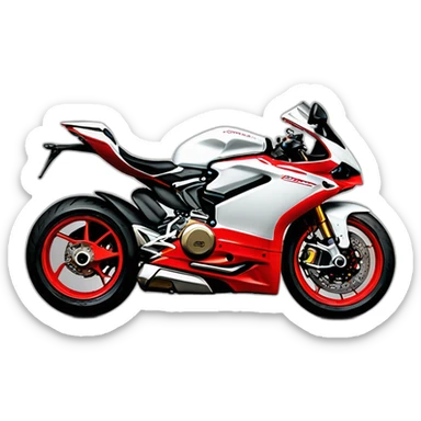 moto ducati panigale sticker