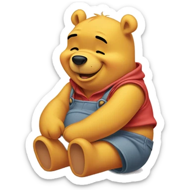 Winnie the Pooh  sticker