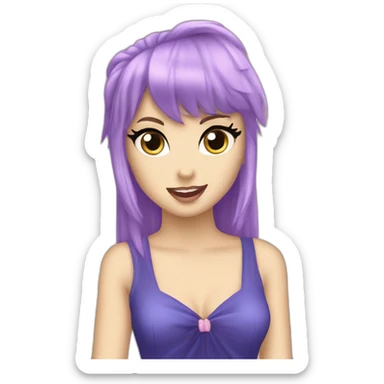 Twilight sparkle and taylor swift sticker