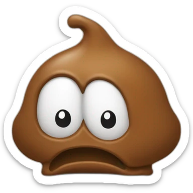 Un poulpe portant un sweat-shirt marron à capuche sticker