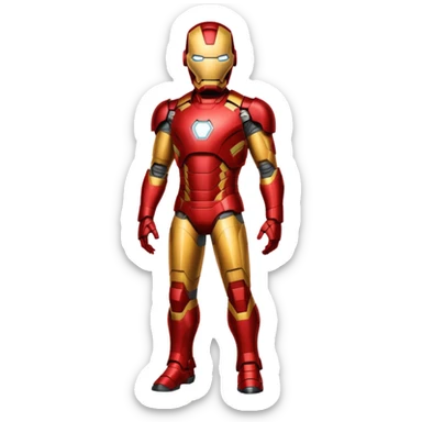 irone man sticker