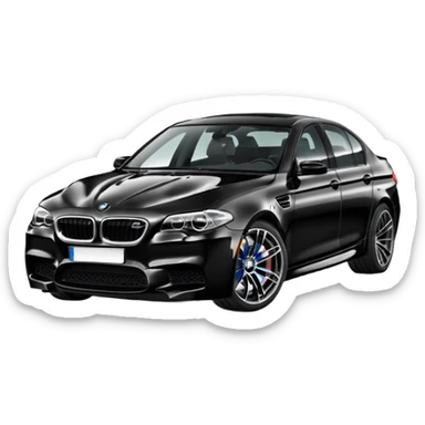 Make BMW M5 sticker