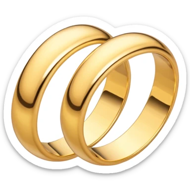 Wedding ringsemoji sticker