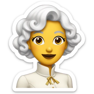 madame holiday approves sticker