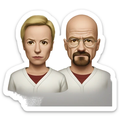 breaking bad salamanca twins sticker