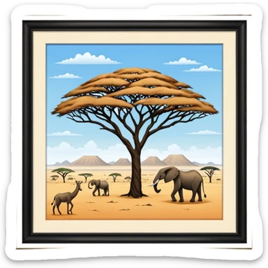 AFRICA sticker