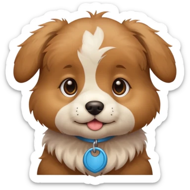 cute puppy so so cute sticker