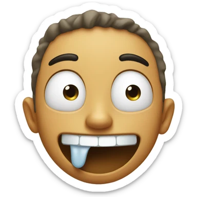 Tears of laughter  sticker