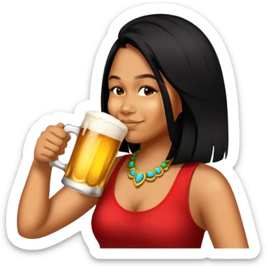 Cerveza Drinker sticker