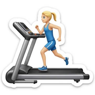 treadmill sticker