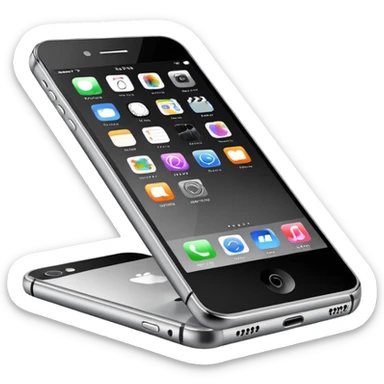 telefono de nueva generacion iphone sticker