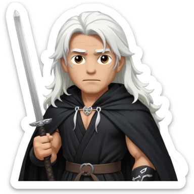 Rip indra from blox fruits sticker