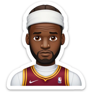 LeBron James sticker