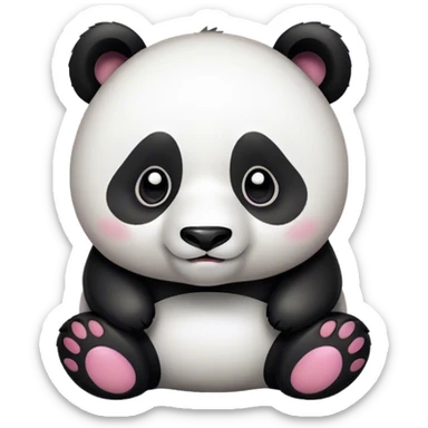 Panda sticker