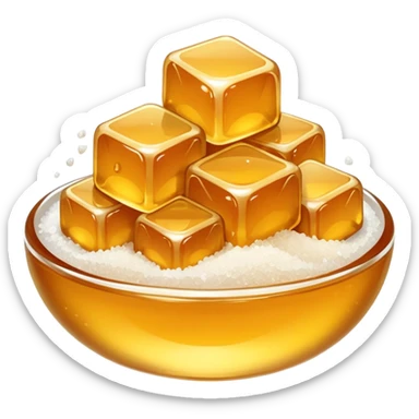 salt and honey sticker