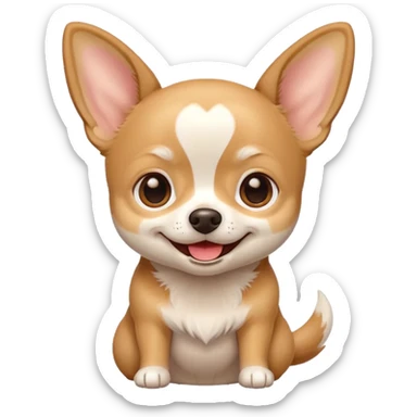 chihuahua dog emoji sticker