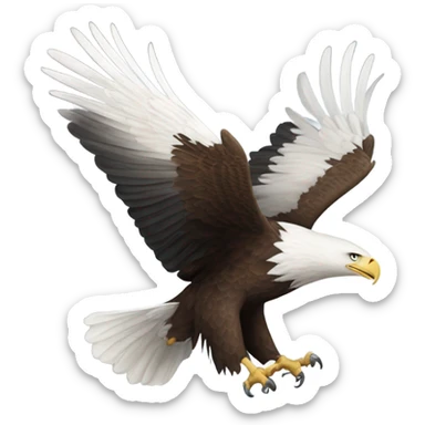America eagle r sticker
