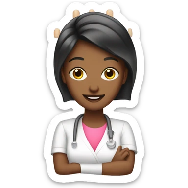 Nail technician  sticker