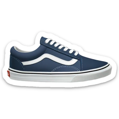 Platform old school vans  sticker