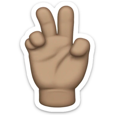 tesak thumb sign sticker