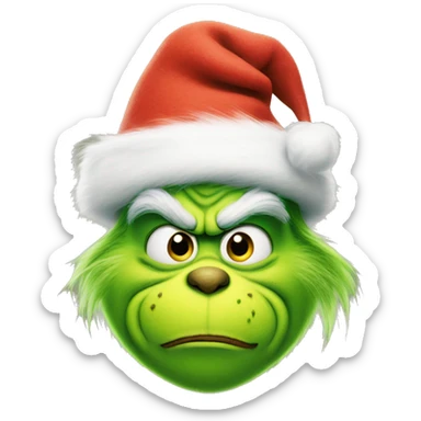 Mr.Grinch sticker