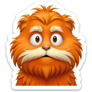 I want Lorax sticker