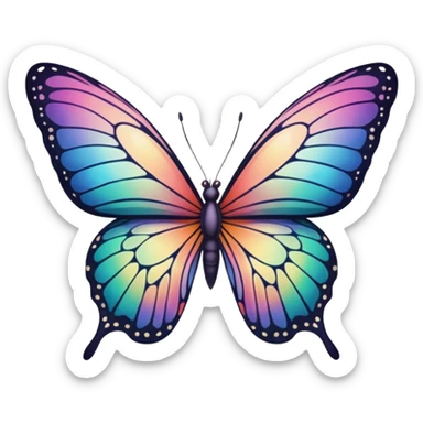Butterfly Wings sticker