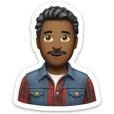 Hillbilly mullet  sticker