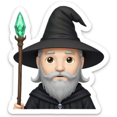witch man sticker