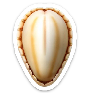 Cowrie shell sticker