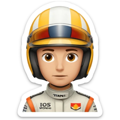 f1 driver  sticker