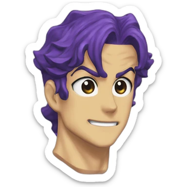 Dio jojo bizarre adventure sticker