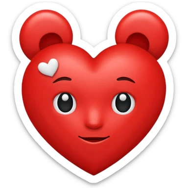 Word Renia with a heart sticker