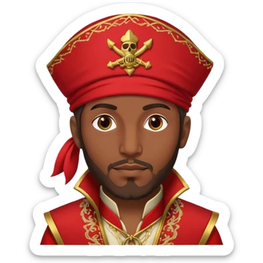 Morrocan pirat sticker
