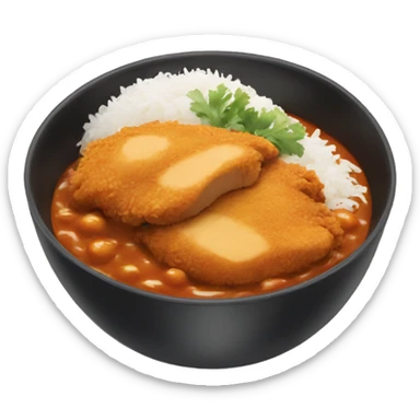 Chicken katsu curry sticker