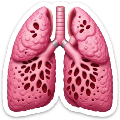 lung sticker