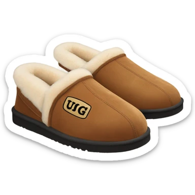 UGG slippers  sticker