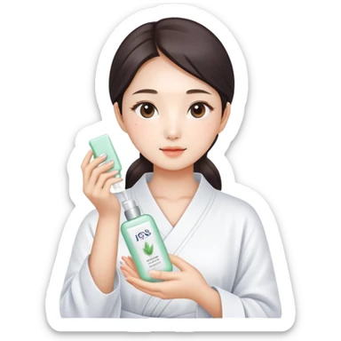 skin care Kit Rituals korean girl sticker