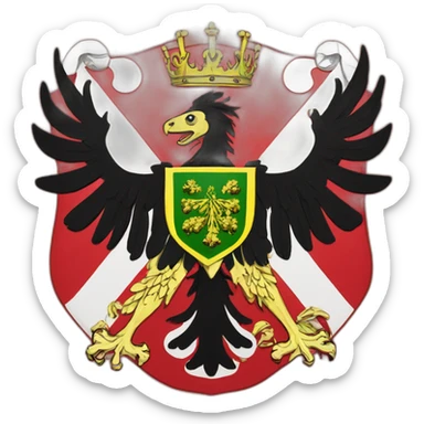 coat of arms Brandenburg  sticker