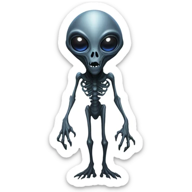 alien Wraith style inspired stargate sticker