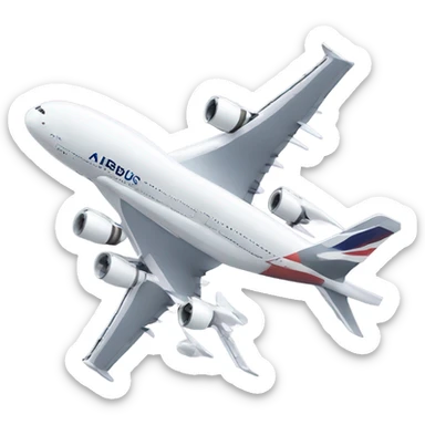 airbus a380 sticker
